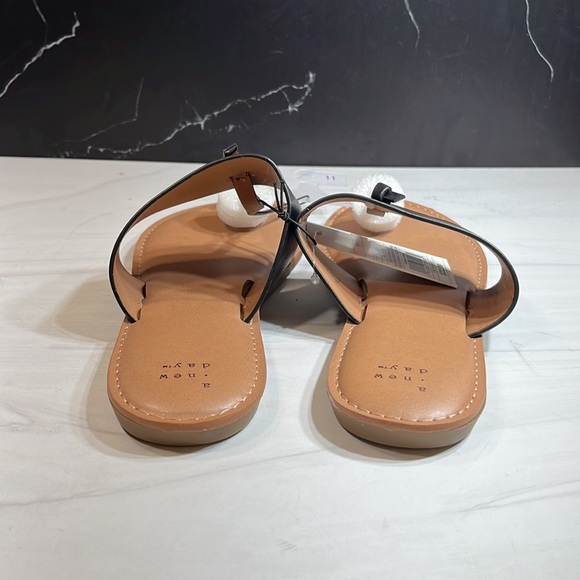 A New Day Amelia Sandal Black/Brown sz 11 - Picture 3 of 8